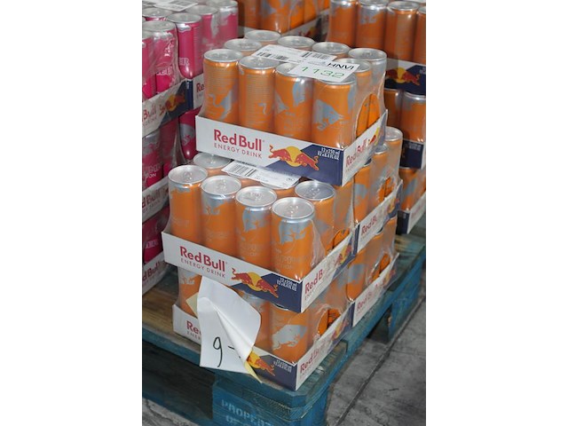 Red bull apricot 72 blikken met tht 9-2026. bod is inclusief 10,80 euro statiegeldwaarde - afbeelding 2 van  2