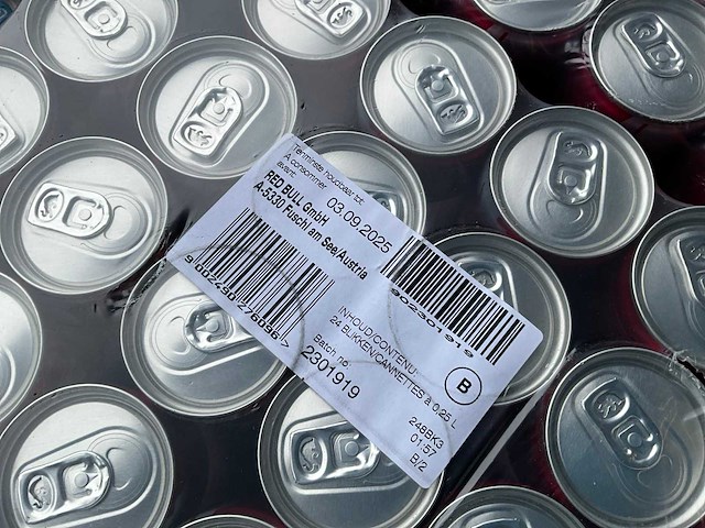 Red bull energydrink (600x) - afbeelding 5 van  8