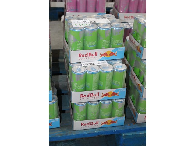 Red bull green edition curuba 60 blikken met tht 4-2026.bod is inclusief 9,00 euro statiegeldwaarde - afbeelding 2 van  2