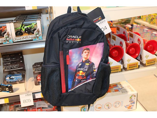Red bull max verstappen rugzak. - afbeelding 1 van  2