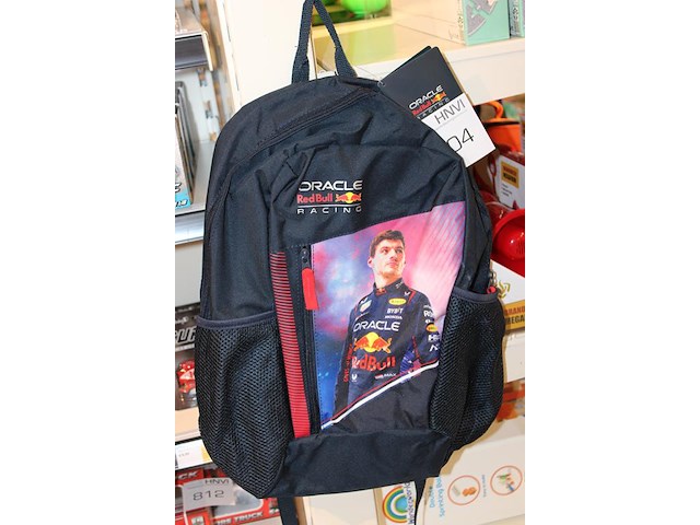 Red bull max verstappen rugzak. - afbeelding 2 van  2