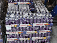 Red bull purple edition 1200 blikken. tht 6-26. bod is inclusief 180euro statiegeldwaarde - afbeelding 2 van  2