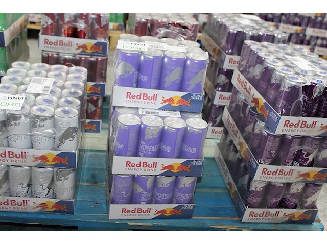 Red bull purple edition 72 blikken. tht 6-26. - afbeelding 1 van  2