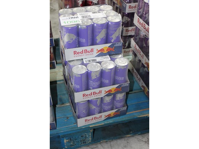 Red bull purple edition 72 blikken. tht 6-26. - afbeelding 2 van  2