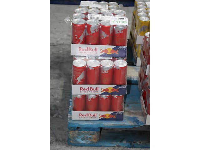 Red bull red edition watermeloen 60 blikken met tht 9-2026. bod is inclusief 9,00 euro statiegeld - afbeelding 2 van  2