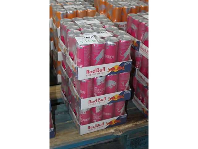 Red bull summer edition witte persik 72 blikken met tht 3-2026. bod is inclusief 10,80 euro statiegeldwaarde - afbeelding 2 van  2