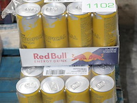 Red bull tropical 36 blikken met tht 7-2026. bod is inclusief 5,40 euro statiegeld - afbeelding 2 van  2
