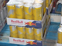 Red bull tropical 48 blikken met tht 7-2026. bod is inclusief 7,20 euro statiegeld - afbeelding 2 van  2