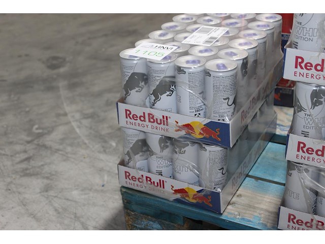 Red bull white edition kokos blaubeere 48 blikken met tht 1-2027. - afbeelding 1 van  2