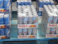 Red bull zero sugar 48 blikken met tht 7-2026. bod is inclusief 7,20 euro statiegeld - afbeelding 1 van  2