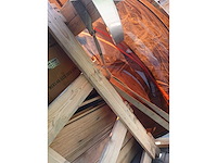 Red canadian cedar barrel sauna (6 personen) - afbeelding 8 van  9