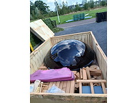 Red canadian cedar barrel sauna (6 personen) - afbeelding 7 van  18