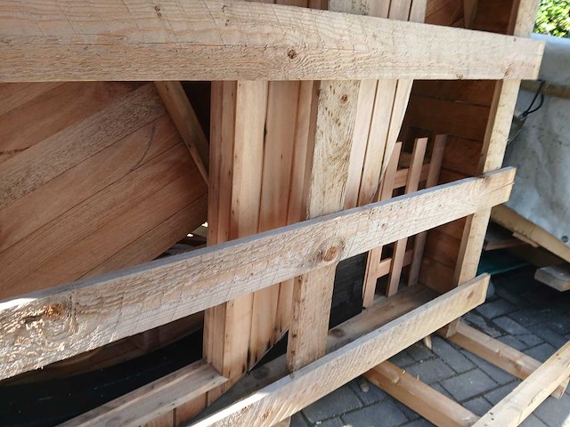 Red canadian cedar barrel sauna (6 personen) - afbeelding 7 van  21