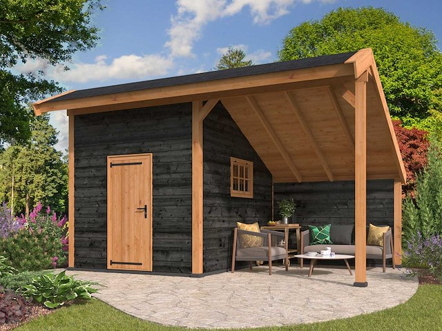 Red class wood kapschuur basisset malmö 546x413x327cm - afbeelding 1 van  8