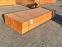 Red class wood paal 20x20x300 cm (10x) - afbeelding 1 van  7