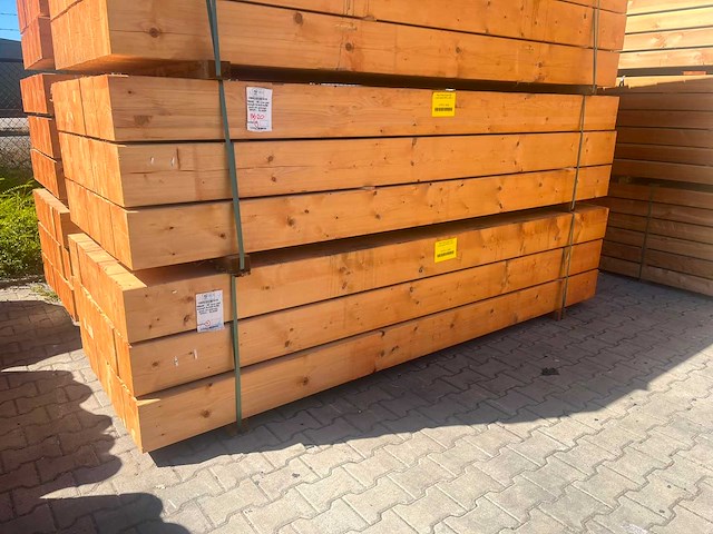 Red class wood paal 20x20x300 cm (15x) - afbeelding 11 van  15
