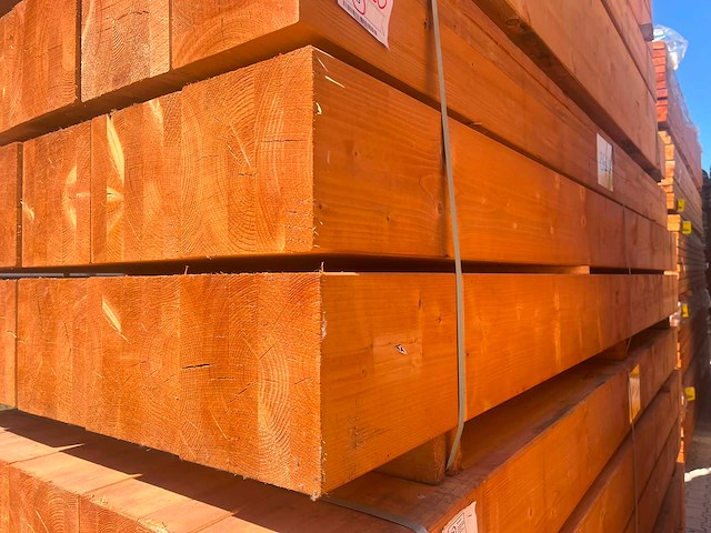 Red class wood paal 20x20x300 cm (15x) - afbeelding 4 van  15