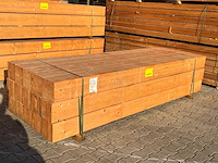 Red class wood paal 20x20x300 cm (15x)