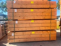 Red class wood paal 20x20x300 cm (15x) - afbeelding 12 van  15