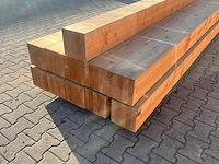 Red class wood paal 20x20x400 cm (11x) - afbeelding 6 van  9
