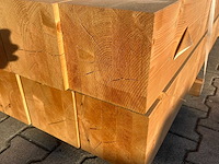 Red class wood paal 20x20x400 cm (11x) - afbeelding 8 van  9