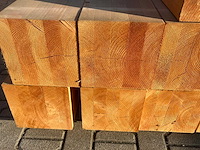 Red class wood paal 20x20x400 cm (11x) - afbeelding 9 van  9