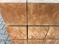Red class wood paal 20x20x500 cm (15x) - afbeelding 4 van  8