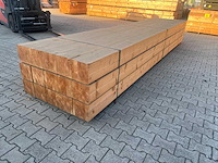 Red class wood paal 20x20x500 cm (15x) - afbeelding 2 van  9