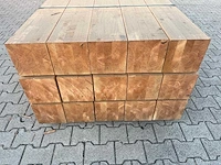 Red class wood paal 20x20x500 cm (15x) - afbeelding 5 van  8