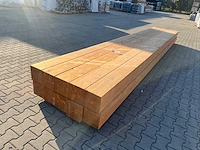 Red class wood paal 20x20x600 cm (10x)