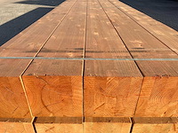 Red class wood paal 20x20x600 cm (15x) - afbeelding 7 van  7