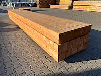 Red class wood paal 20x20x600 cm (15x) - afbeelding 2 van  7