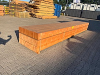 Red class wood paal 20x20x600 cm (15x) - afbeelding 1 van  7