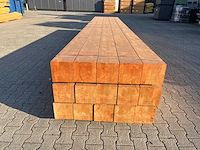 Red class wood paal 20x20x600 cm (15x) - afbeelding 4 van  7