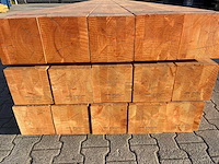 Red class wood paal 20x20x600 cm (15x) - afbeelding 5 van  7