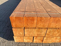 Red class wood paal 20x20x600 cm (15x) - afbeelding 3 van  7