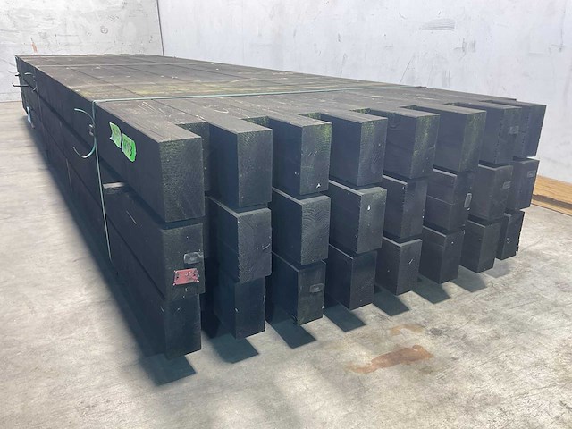 Red class wood pergola ligger 400x14x14 cm (10x) - afbeelding 4 van  7