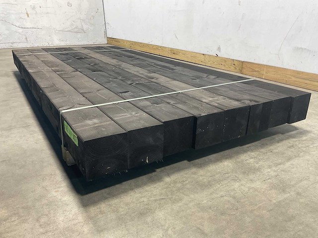 Red class wood pergola staander - 240x14x14 cm (8x) - afbeelding 1 van  1