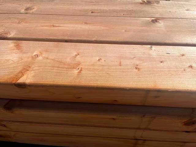 Red class wood vuren ligger 5000x140x65mm (37x) - afbeelding 1 van  12