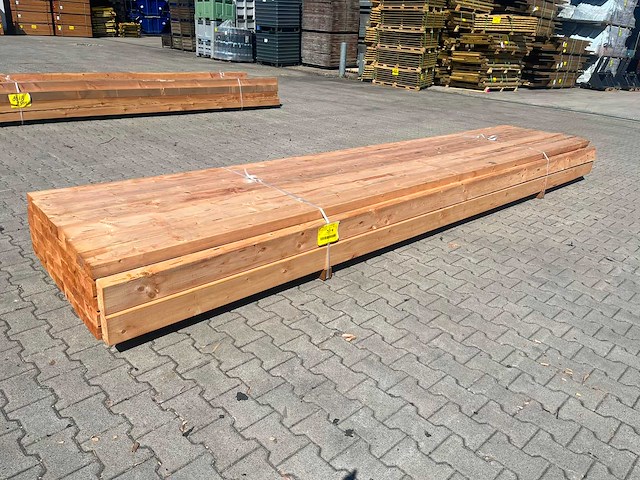 Red class wood vuren ligger 5000x140x65mm (37x) - afbeelding 6 van  12