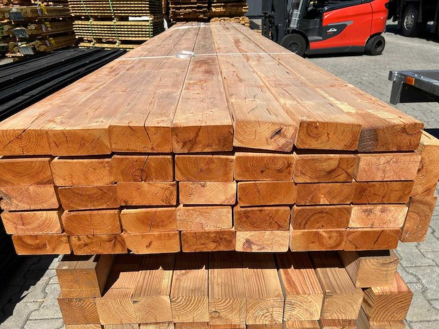 Red class wood vuren ligger 5000x140x65mm (37x) - afbeelding 9 van  12