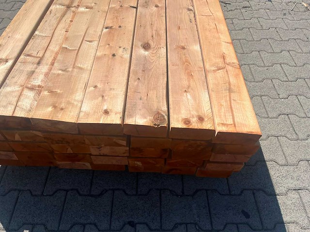 Red class wood vuren ligger 5000x140x65mm (37x) - afbeelding 11 van  12
