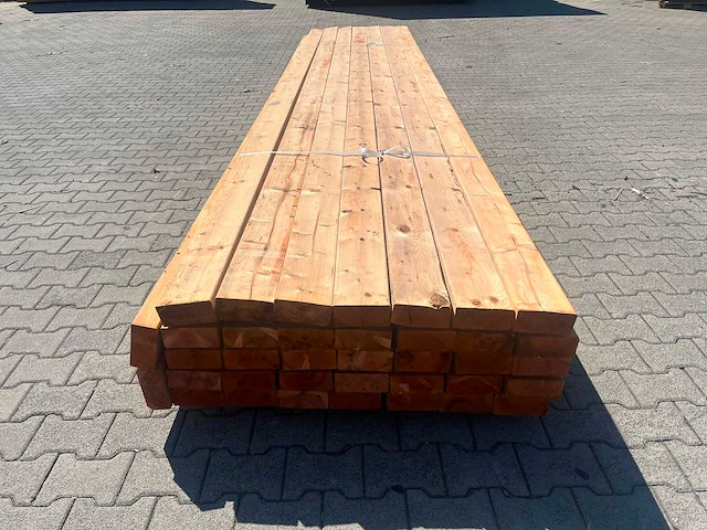 Red class wood vuren ligger 5000x140x65mm (37x) - afbeelding 12 van  12