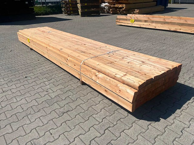 Red class wood vuren ligger 5000x140x65mm (37x) - afbeelding 5 van  12
