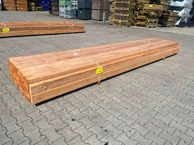 Red class wood vuren ligger 5000x140x65mm (37x) - afbeelding 1 van  12