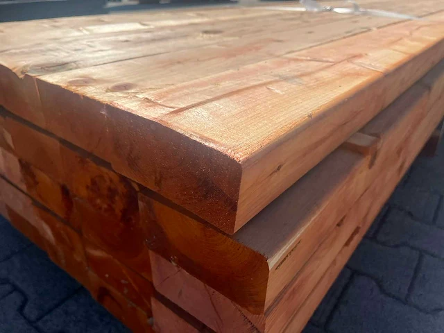 Red class wood vuren ligger 5000x140x65mm (37x) - afbeelding 3 van  12
