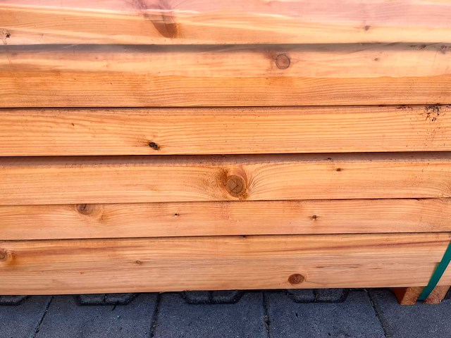 Red class wood vuren ligger 5000x140x65mm (70x) - afbeelding 4 van  16