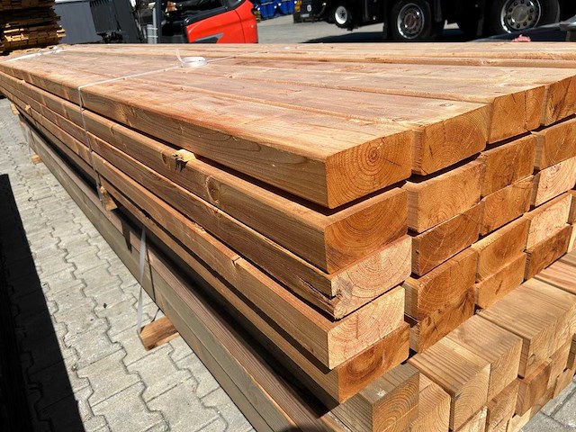 Red class wood vuren ligger 5000x140x65mm (70x) - afbeelding 13 van  16