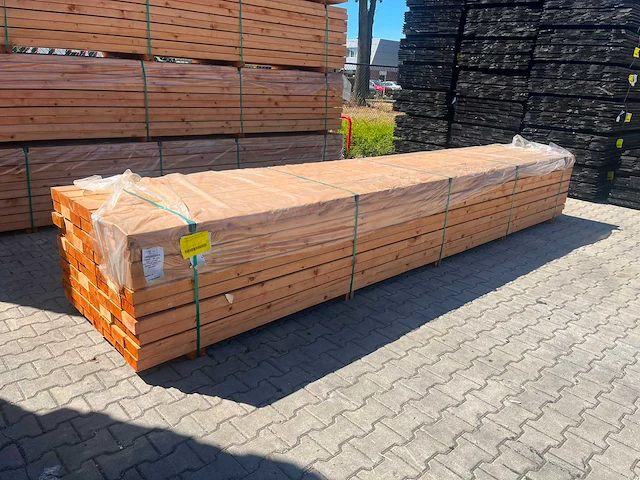 Red class wood vuren ligger 5000x140x65mm (70x) - afbeelding 1 van  16