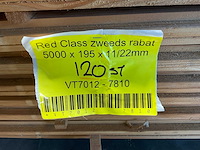 Red class zweeds rabat 500x19,5x1,1-2,2 cm (120x) - afbeelding 7 van  8